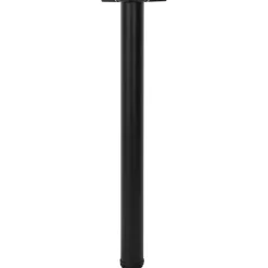 vidaXL 4 Höjdjusterbara bordsben i 710 mm Svart
