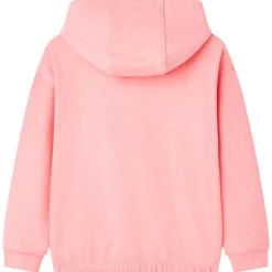 Barnhoodie stark rosa 92