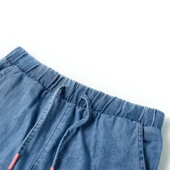 Hot vidaXL Barnshorts denim 104 Blå