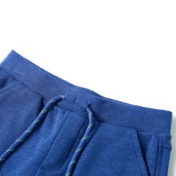 Outlet vidaXL Barnshorts med snöre melange 116 Blå