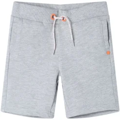 Barnshorts med snöre grå 104