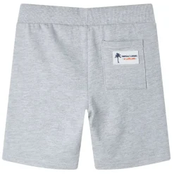 Barnshorts med snöre grå 104