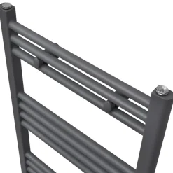 Handdukstork centralvärme element rak 500 x 764 mm grå