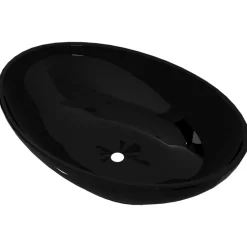 Outlet vidaXL Handfat Vänern 40x33cm Svart