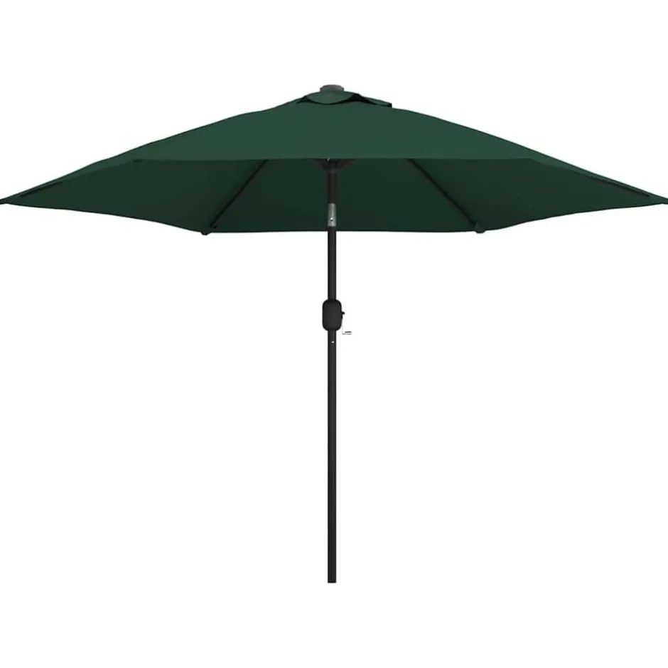 Hot vidaXL Parasoll t Stål 3 meter Grön