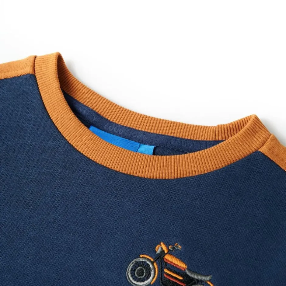 Clearance vidaXL Tröja för barn indigo 92 Blå