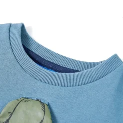 Clearance vidaXL Tröja för barn mellan 92 Blå