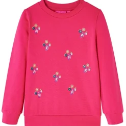Tröja för barn stark rosa 92
