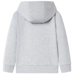 Clearance vidaXL Tröja med huva för barn och dragkedja 92 Grå
