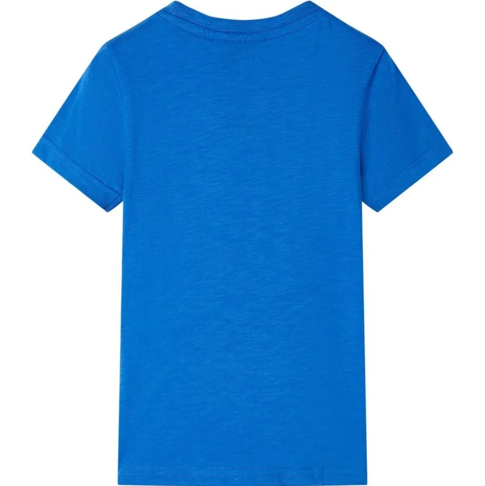 T-shirt för barn blå 104