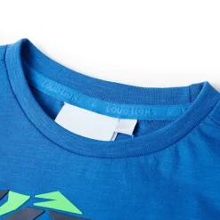 T-shirt för barn blå 104