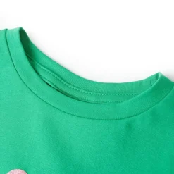 Hot vidaXL T-shirt för barn 116 Grön