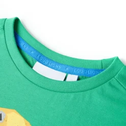 Best vidaXL T-shirt för barn 104 Grön