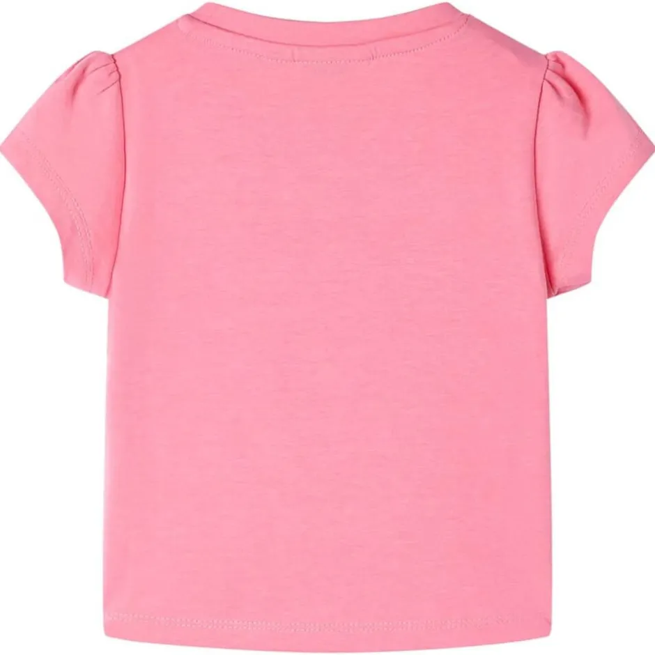 Clearance vidaXL T-shirt för barn klar puder 92 Rosa