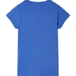 T-shirt för barn koboltblå 104