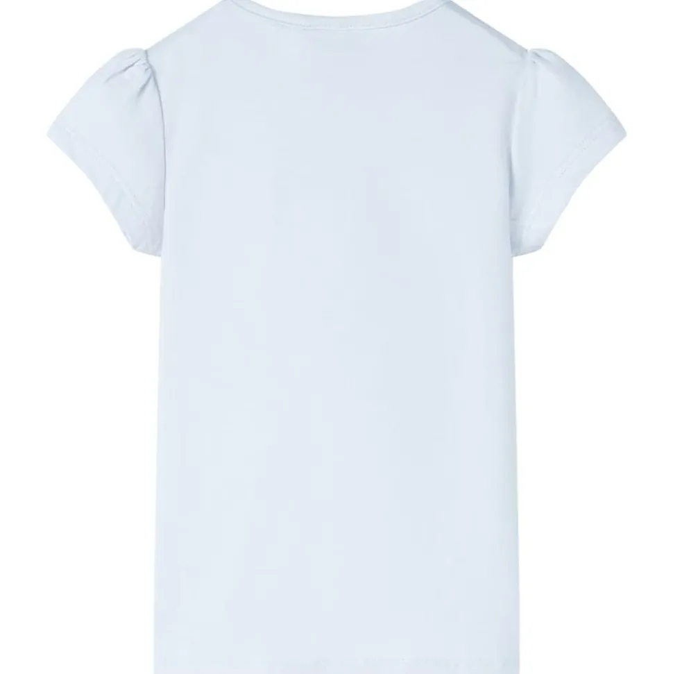 T-shirt för barn ljusblå 140