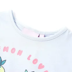T-shirt för barn ljusblå 140