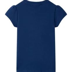 Hot vidaXL T-shirt för barn 116 Marinblå