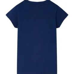 T-shirt för barn marinblå 116