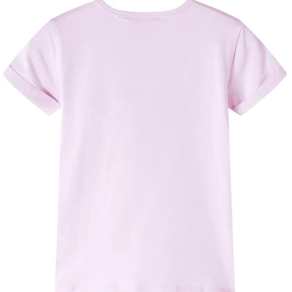 T-shirt för barn mild rosa 116