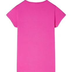 New vidaXL T-shirt för barn mörk 104 Rosa