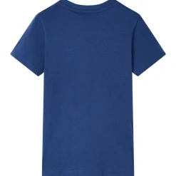 T-shirt för barn mörkblå 116