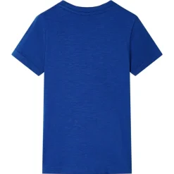 T-shirt för barn mörkblå 128