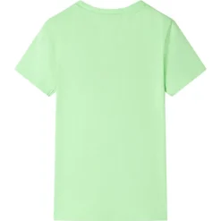 Online vidaXL T-shirt för barn neon 128 Grön