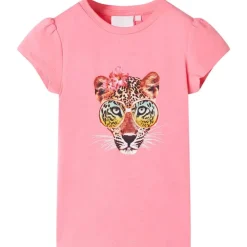 Clearance vidaXL T-shirt för barn neon 92 Rosa