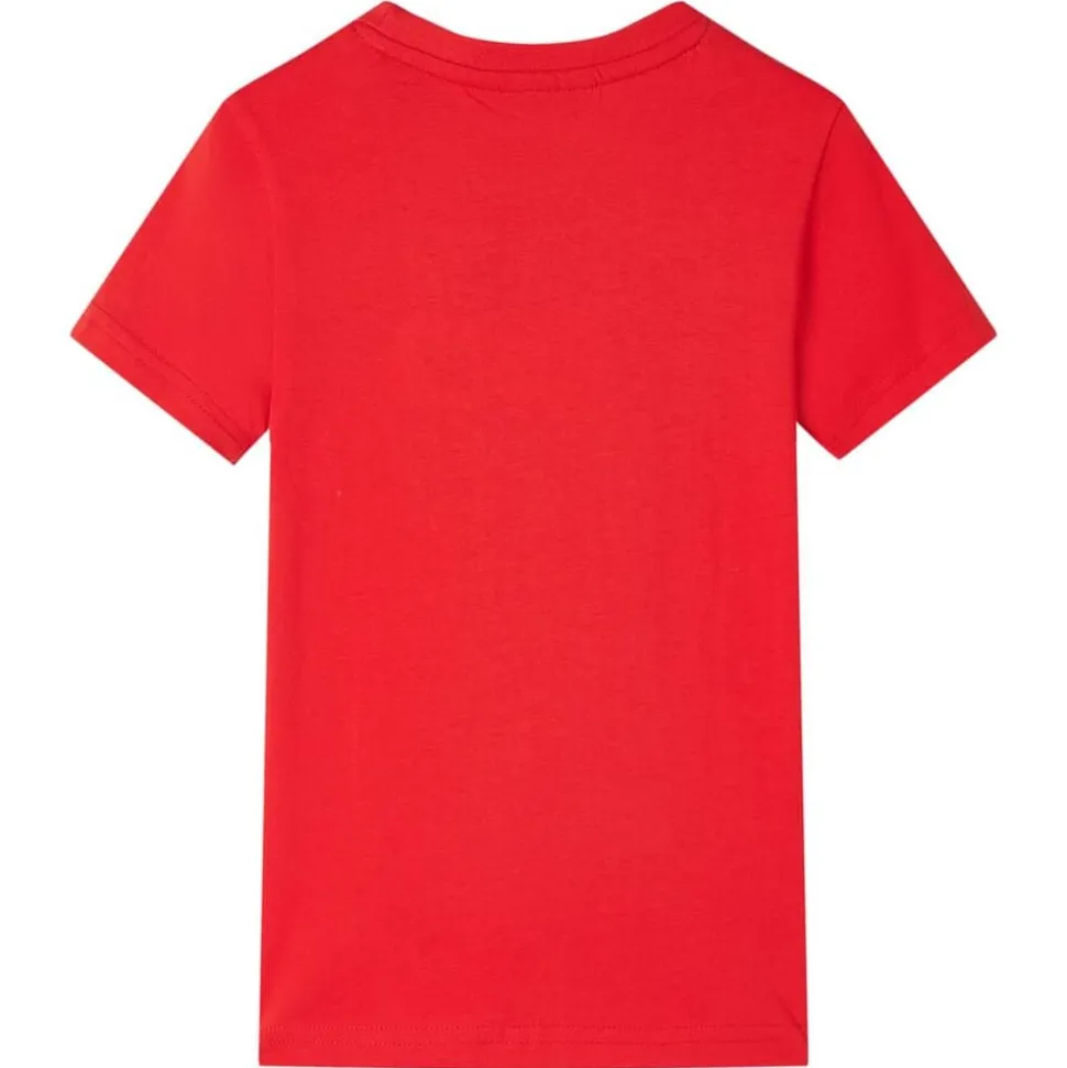 T-shirt för barn röd 92