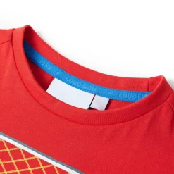 T-shirt för barn röd 92