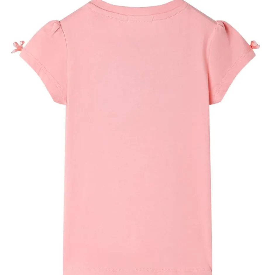 vidaXL T-shirt för barn 104 Rosa