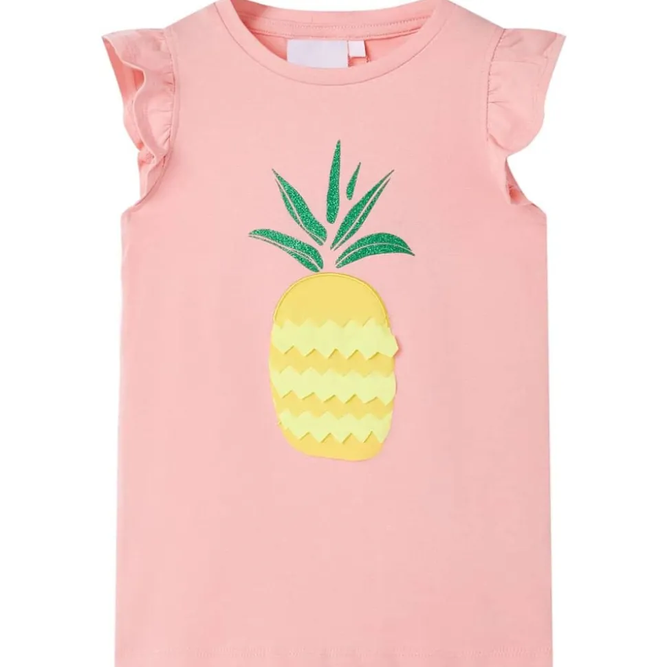 T-shirt för barn rosa 116