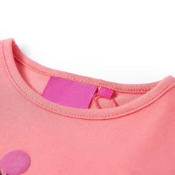 Hot vidaXL T-shirt med långa ärmar för barn 104 Rosa