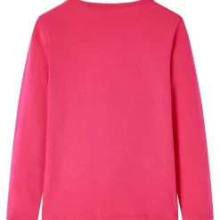 Outlet vidaXL T-shirt med långa ärmar för barn stark 104 Rosa