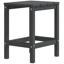 Clearance vidaXL Adirondack bord 38x38x46 cm HDPE Antracit