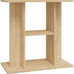 vidaXL Akvariebänk sonoma-ek 60x30x60 cm konstruerat trä