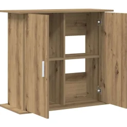 Hot vidaXL Akvariestativ hantverksmässig ek 81x36x73 cm konstruerat trä artisan ek