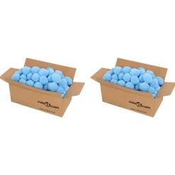 Discount vidaXL Antibakteriella filterbollar 1400 g polyeten Blå
