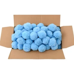 Discount vidaXL Antibakteriella filterbollar 1400 g polyeten Blå