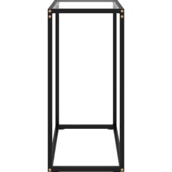 Online vidaXL Avlastningsbord 60x35x75 cm härdat glas Transparent