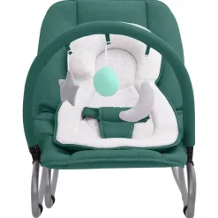 Hot vidaXL Babysitter stål Grön