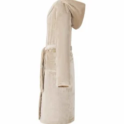 Hot vidaXL Badräkt Hoodie s Flanell Beige