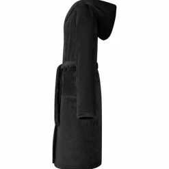 vidaXL Badräkt Hoodie Svart s Flanell