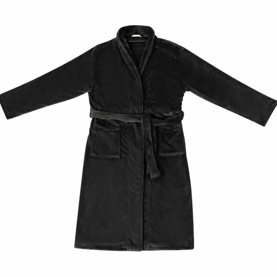 Clearance vidaXL Badrock Utan Huva s Flanell Svart