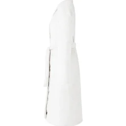 Hot vidaXL Badrock Utan Huva s Flanell Vit