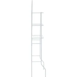 Outlet vidaXL Badrumshylla 60x33x174 cm Vit