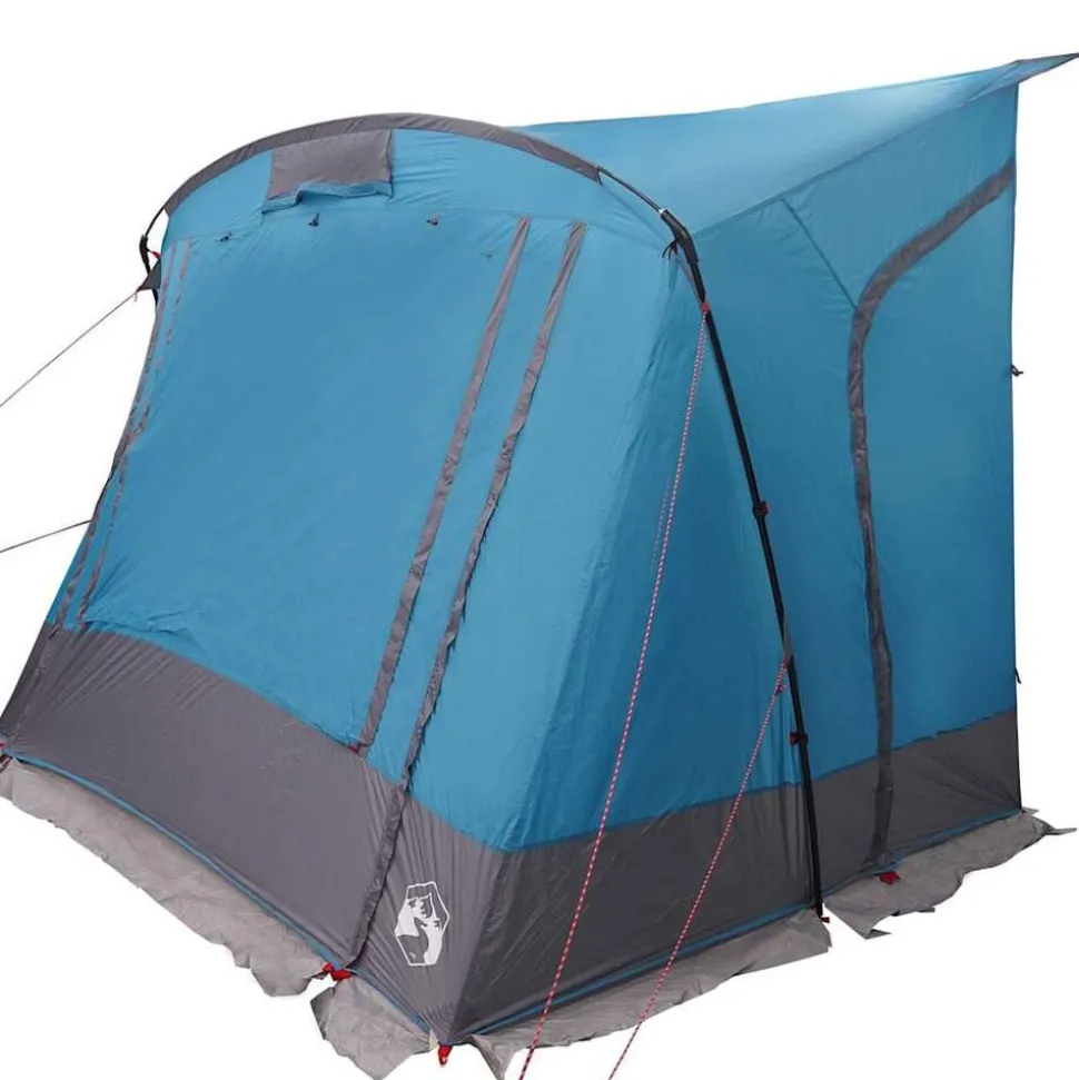 vidaXL Baklucketält med tak Blå 285 x 255 x 245 cm taffeta