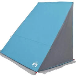 vidaXL Baklucketält med tak 190 x 150 x 185 cm taffeta Blå