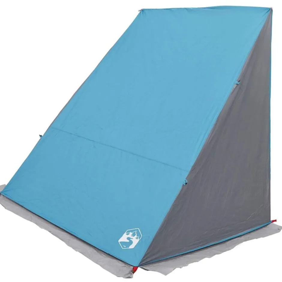 vidaXL Baklucketält med tak 190 x 150 x 185 cm taffeta Blå